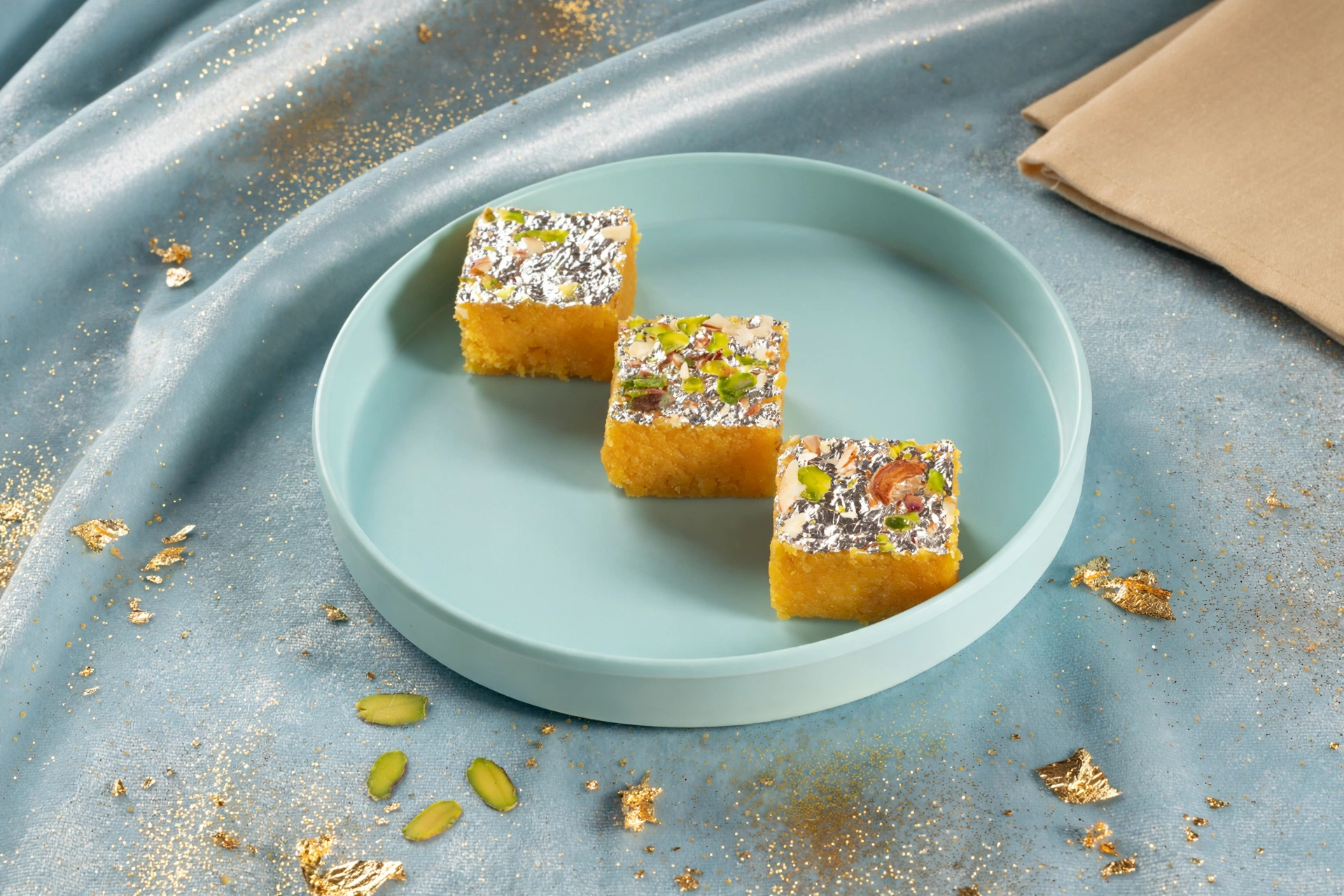 Moong Dal Burfi
